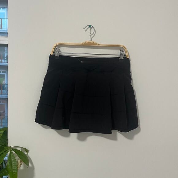 Lululemon Black Pace Revival Skirt Size 6 - Picture 5 of 6